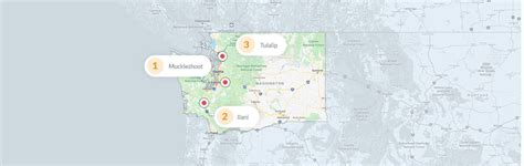 Washington Casinos: Map of the Best Gambling Locations in WA.